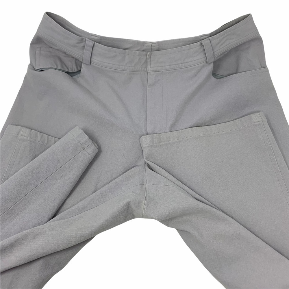 Company Ellen Tracy French Gray Straight Leg Jeans Size 12 Spandex High Stretch - Picture 7 of 14